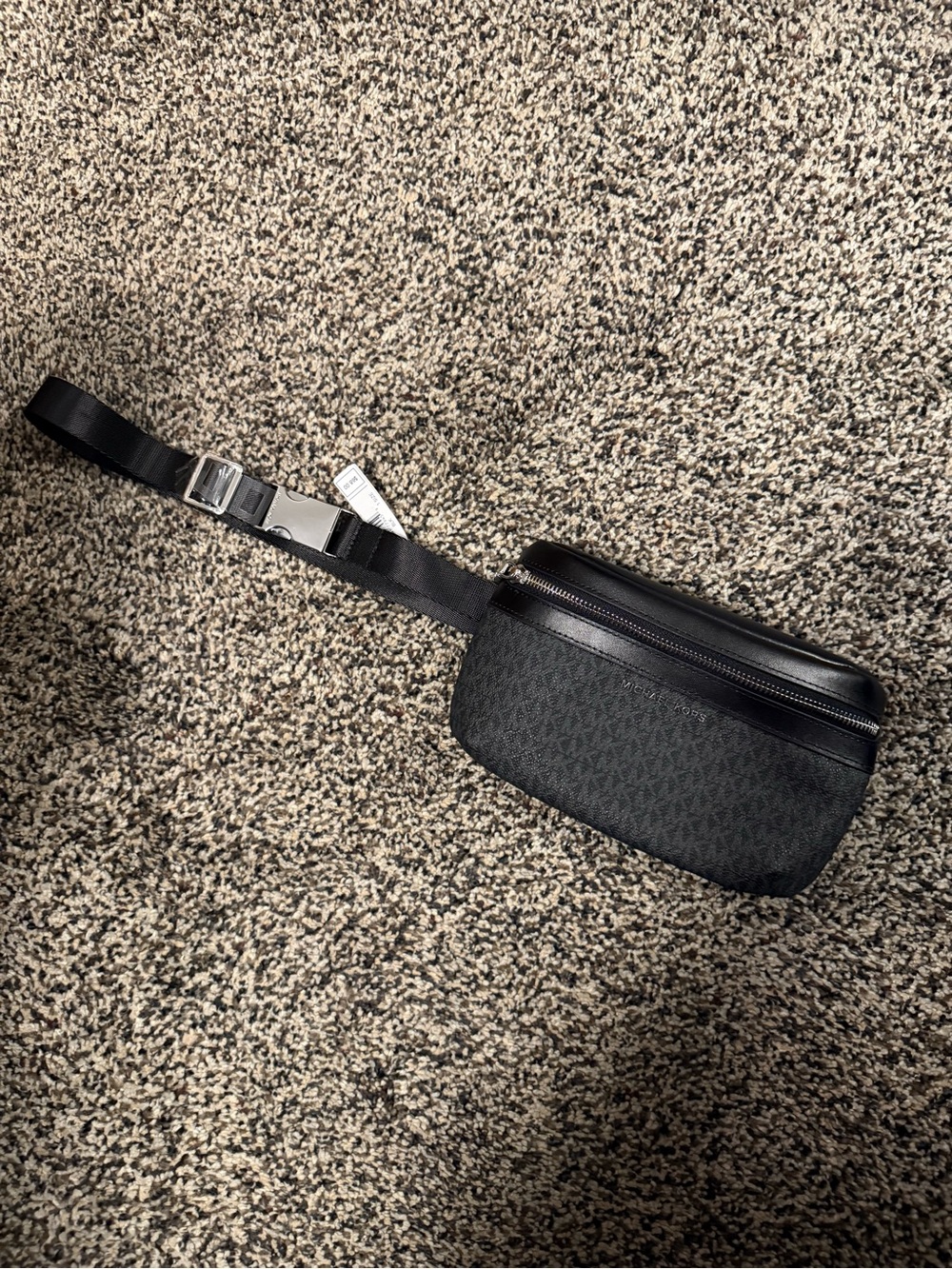 MICHAEL Michael Kors Black Signature MK Belt Bag